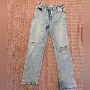 Abercrombie & Fitch 90s Straight Ultra High Rise